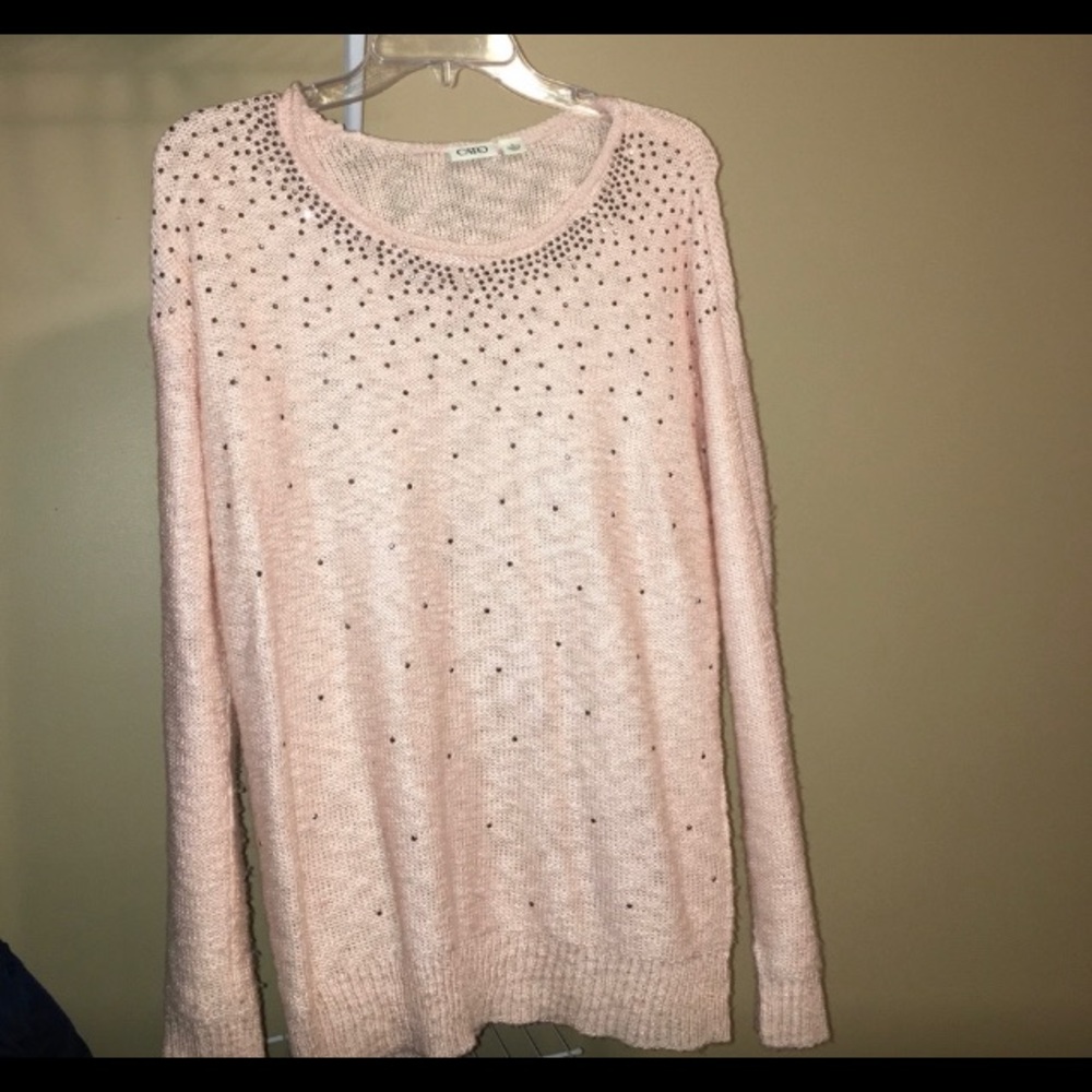PINK SWEATER